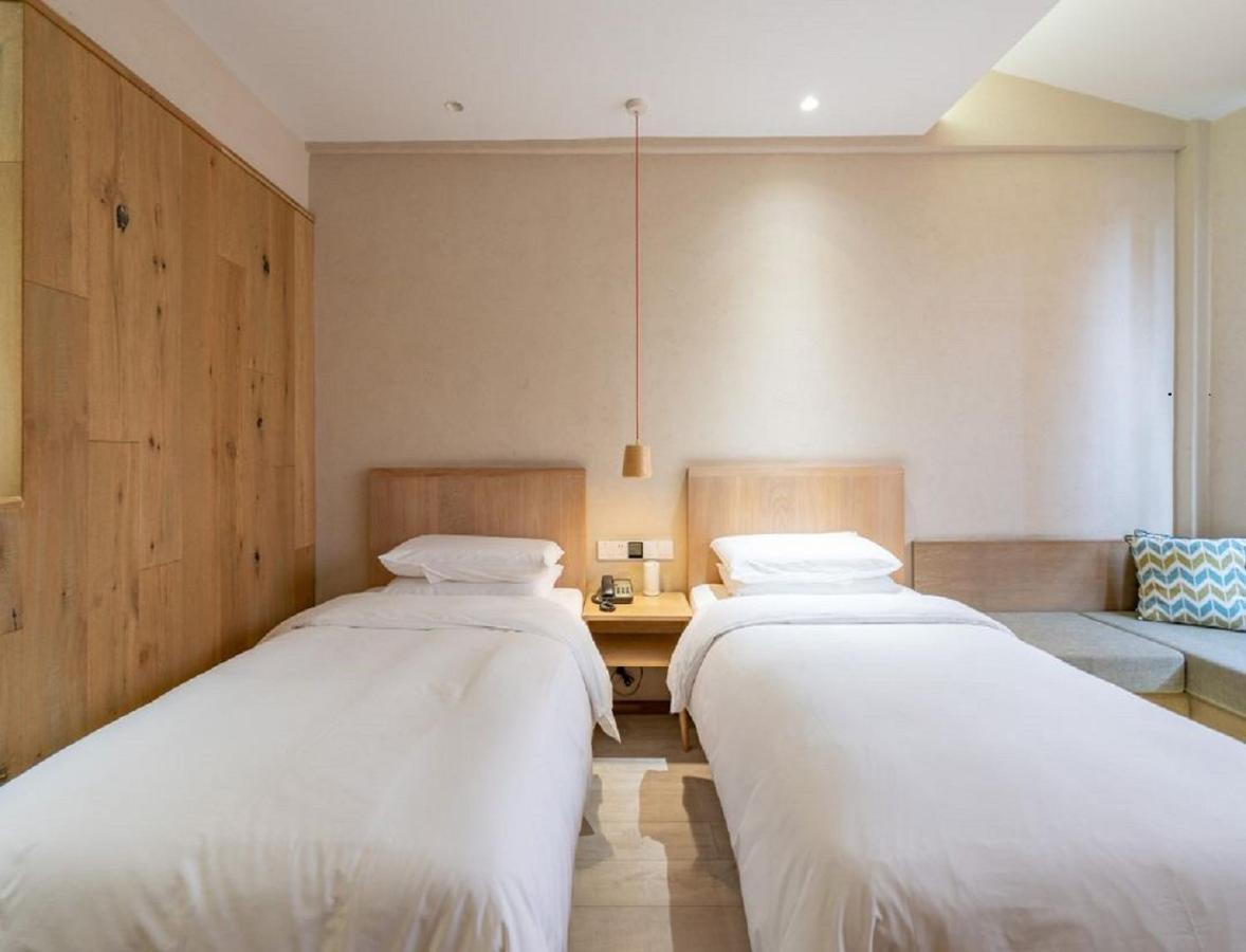 Ebo Hotel Zijin Gang Asian Games Park Store Zhejiang University Hangzhou Exteriör bild