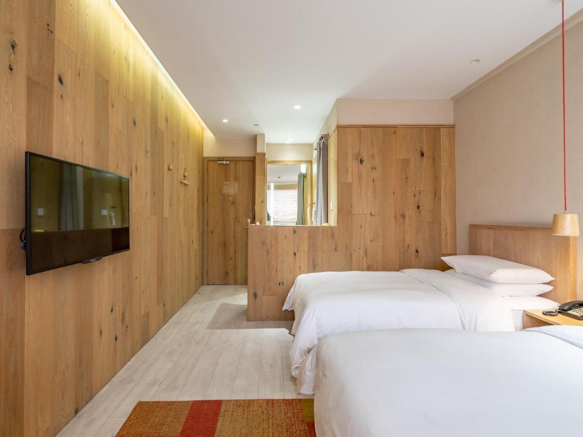 Ebo Hotel Zijin Gang Asian Games Park Store Zhejiang University Hangzhou Exteriör bild