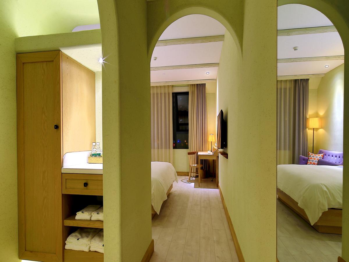 Ebo Hotel Zijin Gang Asian Games Park Store Zhejiang University Hangzhou Exteriör bild